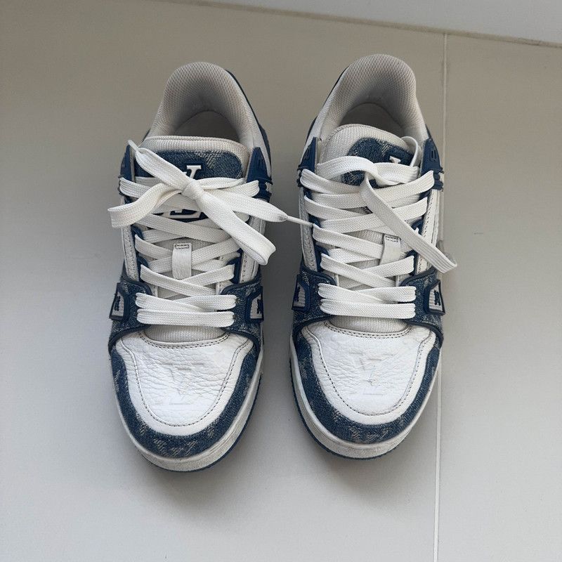 Louis Vuitton Louis Vuitton Trainer Fashion Casual Sneakers -2508 Size US 4 / IT 34 - 2 Thumbnail