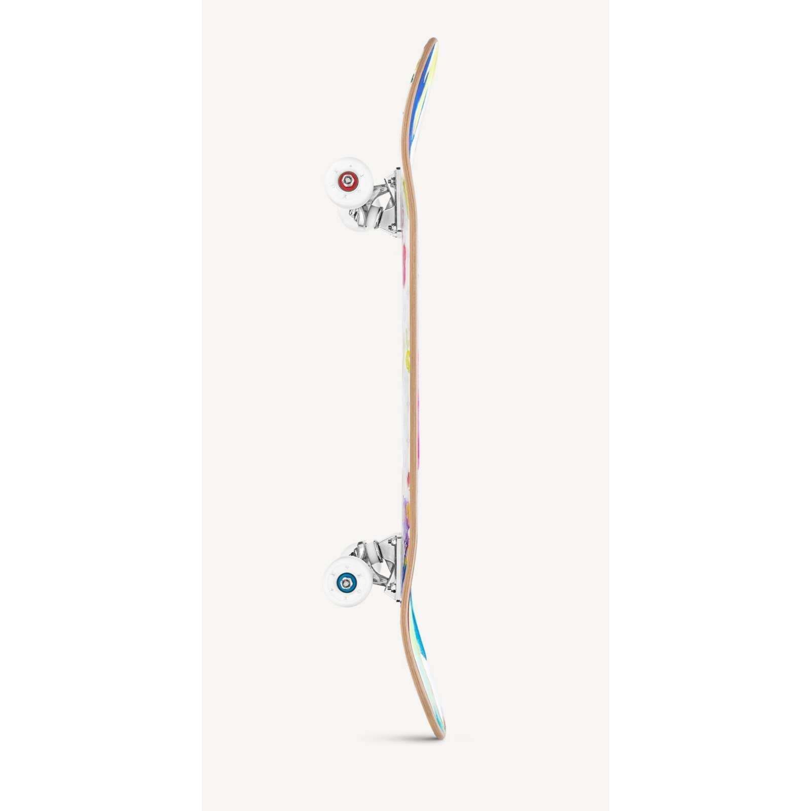 Louis Vuitton Louis Vuitton White Monogram Logo Skateboard Deck GI0622 Size ONE SIZE - 8 Thumbnail