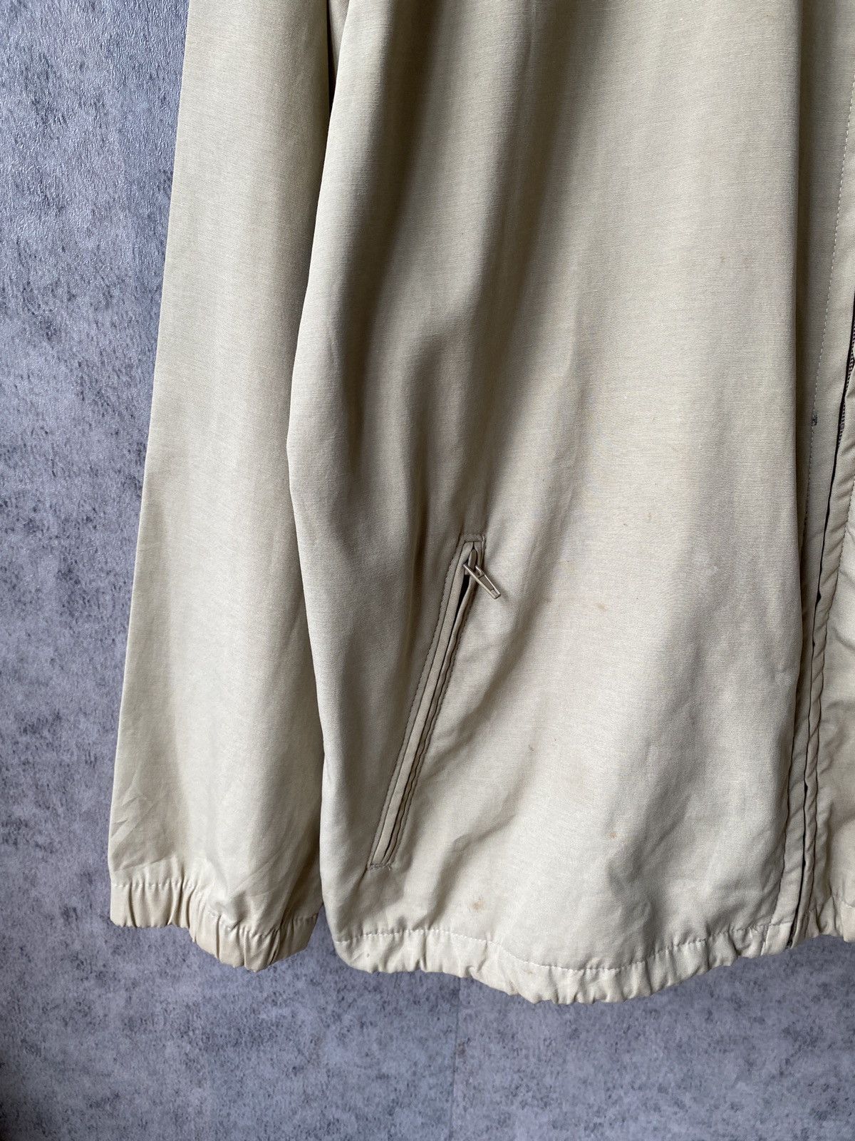 Supreme Vintage 90’s Supreme USA Made Beige Zip Up Jacket Size US XL / EU 56 / 4 - 7 Thumbnail