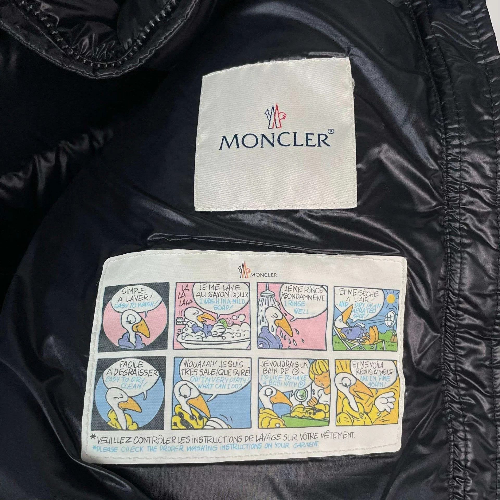 Moncler Moncler 152cm Nylon Down Jacket Black 2015 Size XXS / US 00 / IT 34 - 4 Thumbnail