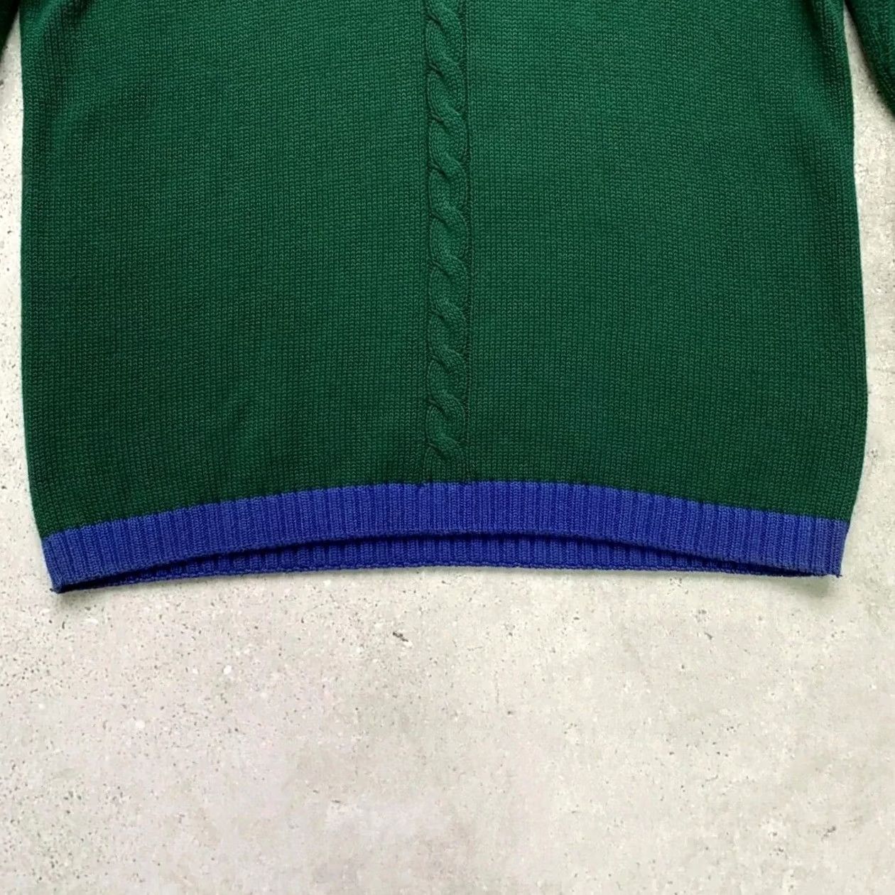 Yves Saint Laurent SAINT LAURENT MEN GREEN KNIT SWEATER YSL SWEATSHIRT M Adult Crew Neck Pullover Size US M / EU 48-50 / 2 - 5 Thumbnail