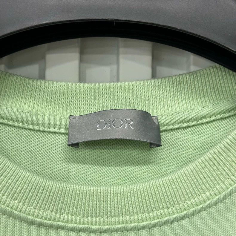 Dior Dior Mint Green Logo Short Sleeve Tee-2505 Size US M / EU 48-50 / 2 - 4 Thumbnail