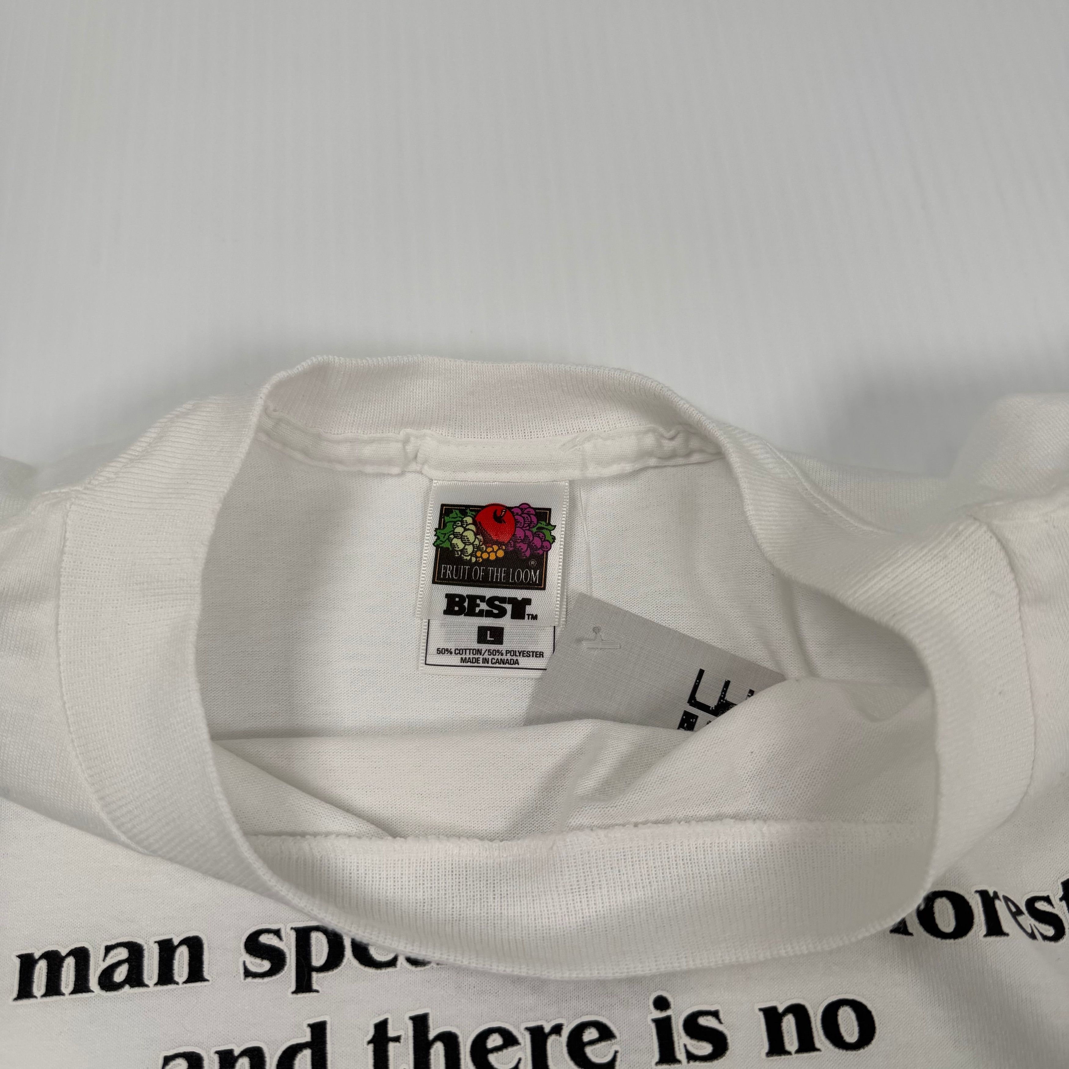 Fruit Of The Loom Vintage Is He Still Wrong Tee L Size US L / EU 52-54 / 3 - 4 Thumbnail