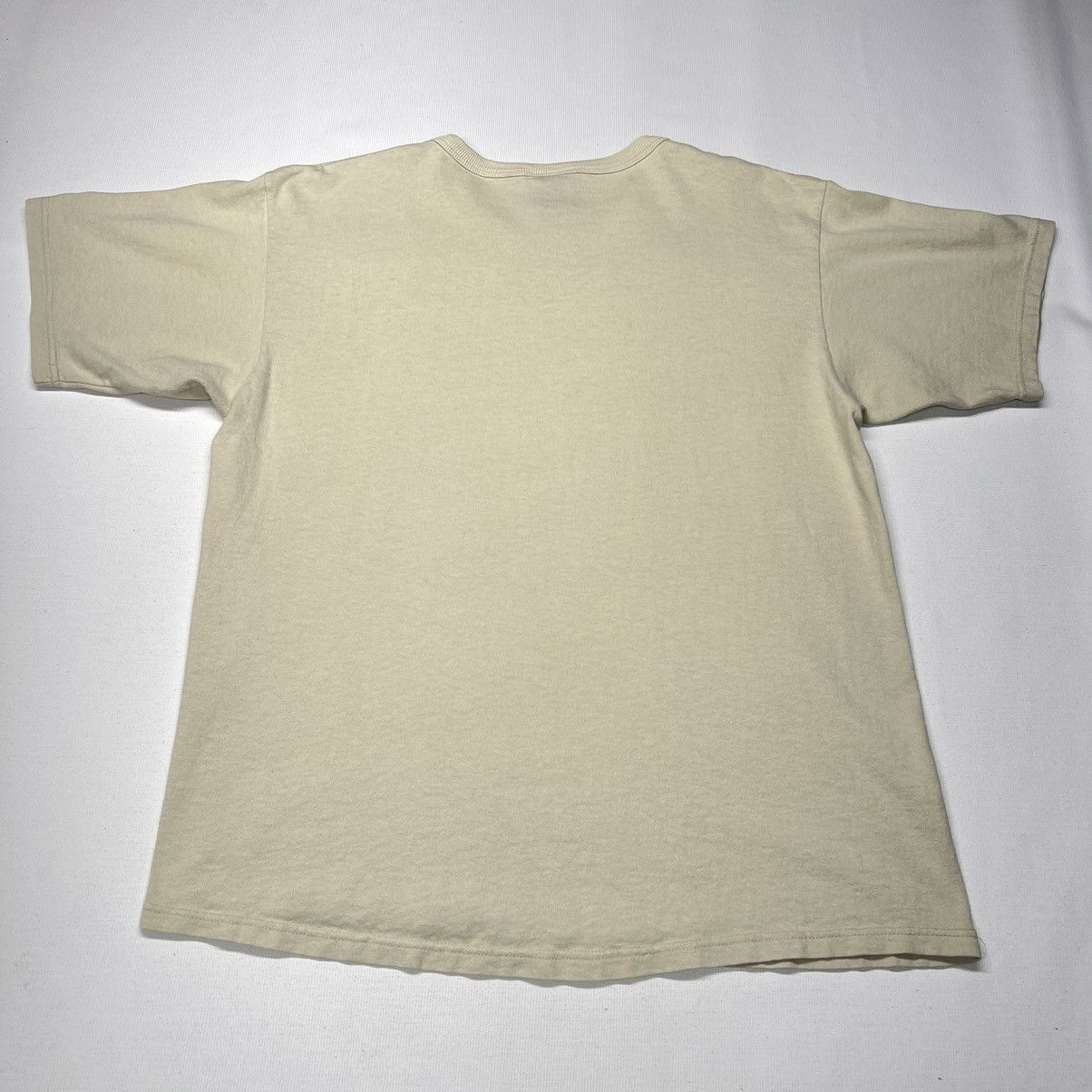 Champion × Vintage Champion Shirt Beige Logo Basic Tan Brown Athletic Y2K Size US L / EU 52-54 / 3 - 12 Thumbnail