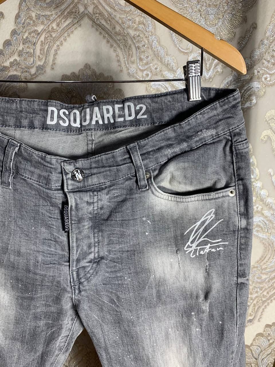 Dsquared2 × Vintage VERY RARE DAQUARED2 DENIM JEANS ITALIAN DESIGNER JAPAN STYLE Size US 33 - 4 Thumbnail