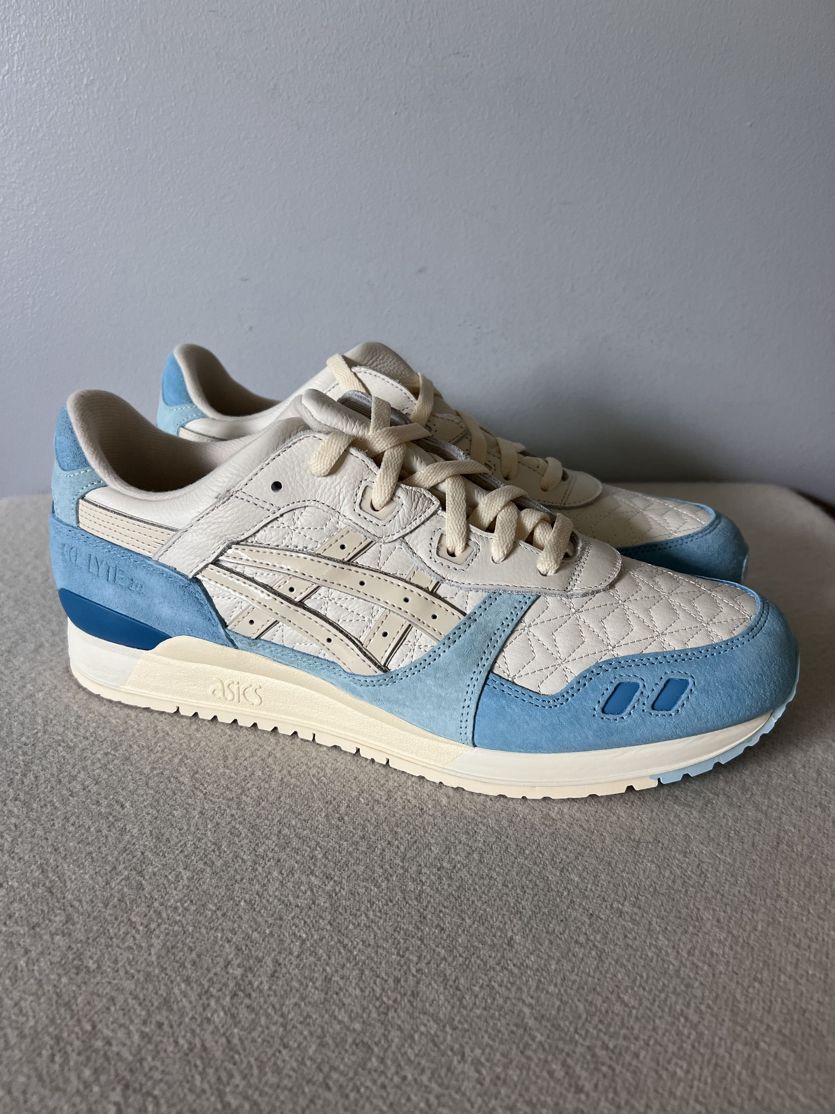 Asics × Kith Kith Asics Gel Lyte III Canada in Blue Size US 12 / EU 45 - 1 Thumbnail