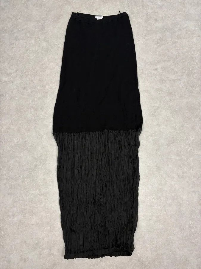 Issey Miyake 2000s Issey Miyake Black Pleated Dress Size M / US 6-8 / IT 42-44 - 1 Thumbnail