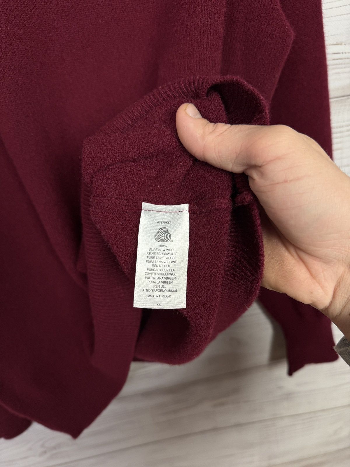 Burberry Burberry wool sweater Size US XL / EU 56 / 4 - 9 Thumbnail