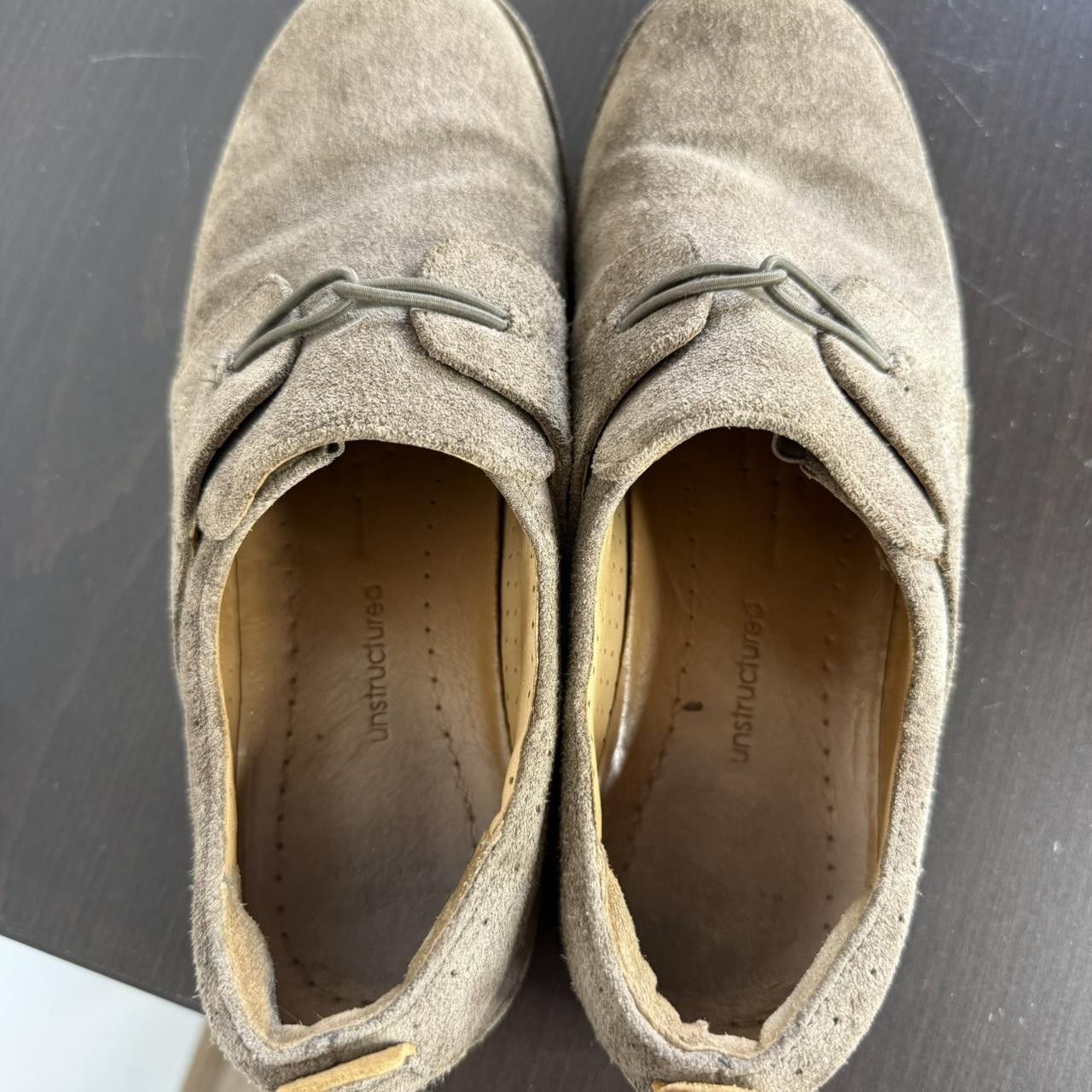Clarks Clarks Low Top Shoes Casual Beige Brown Size US 8.5 / EU 41-42 - 3 Thumbnail