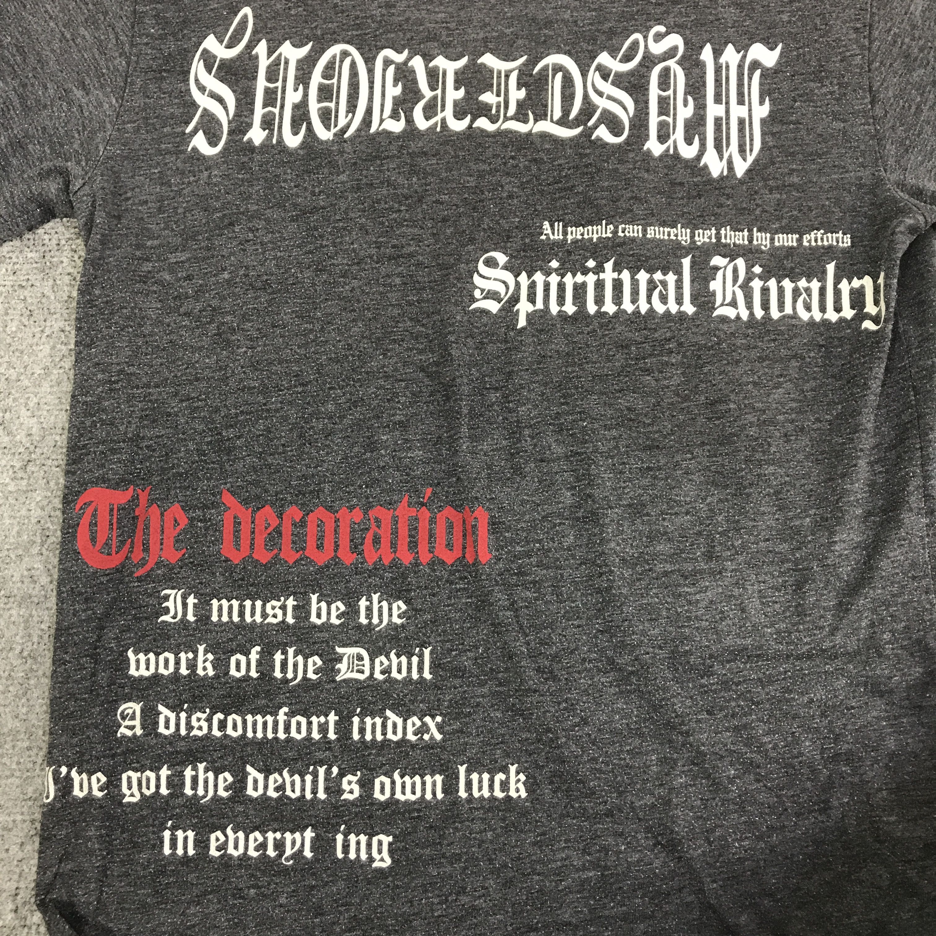 Japanese Brand punk style the destiny long sleeve t-shirt K93B17 Size US L / EU 52-54 / 3 - 12 Thumbnail