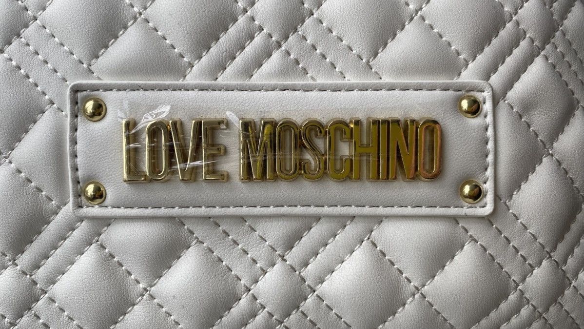 Love Moschino Love Moschino Backpack White Size ONE SIZE - 3 Thumbnail