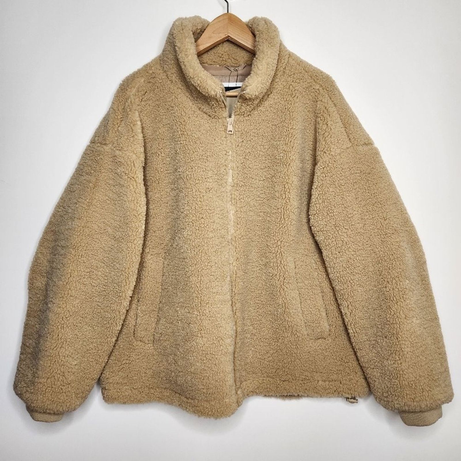 Levi's Levi’s Tan Brown Teddy Zip Front Puffer Jacket Coat Size XXL Size XXL / US 16-18 / IT 52-54 - 1 Thumbnail