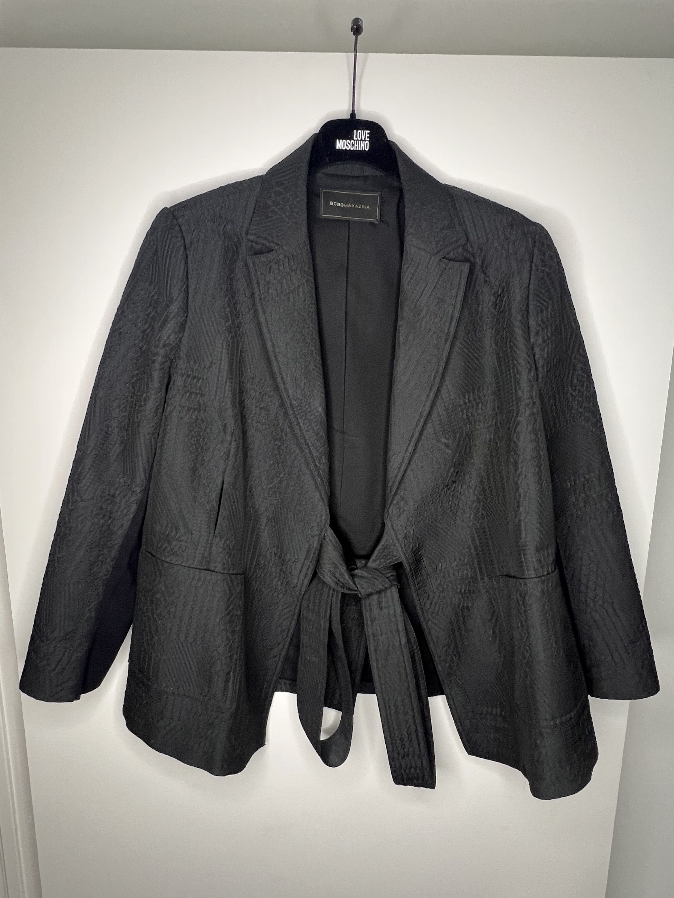 Bcbgmaxazria Unisex Synthetic Blazer with Straps Size S / US 4 / IT 40 - 1 Thumbnail