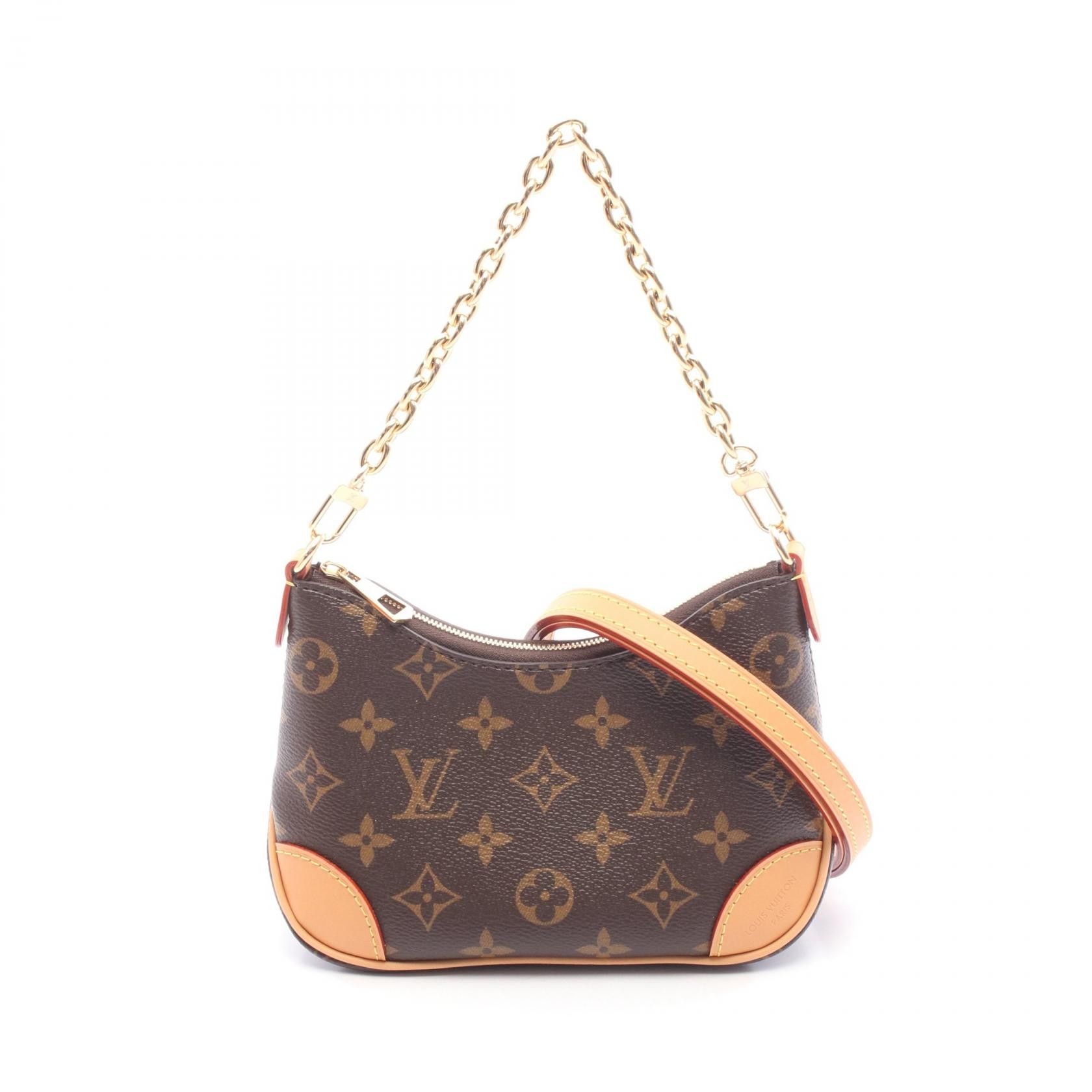 Louis Vuitton Louis Vuitton Louis Vuitton Nano Boulogne Monogram Handbag Textile Handbag M25519 DUTY FREE for USA Size ONE SIZE - 1 Thumbnail