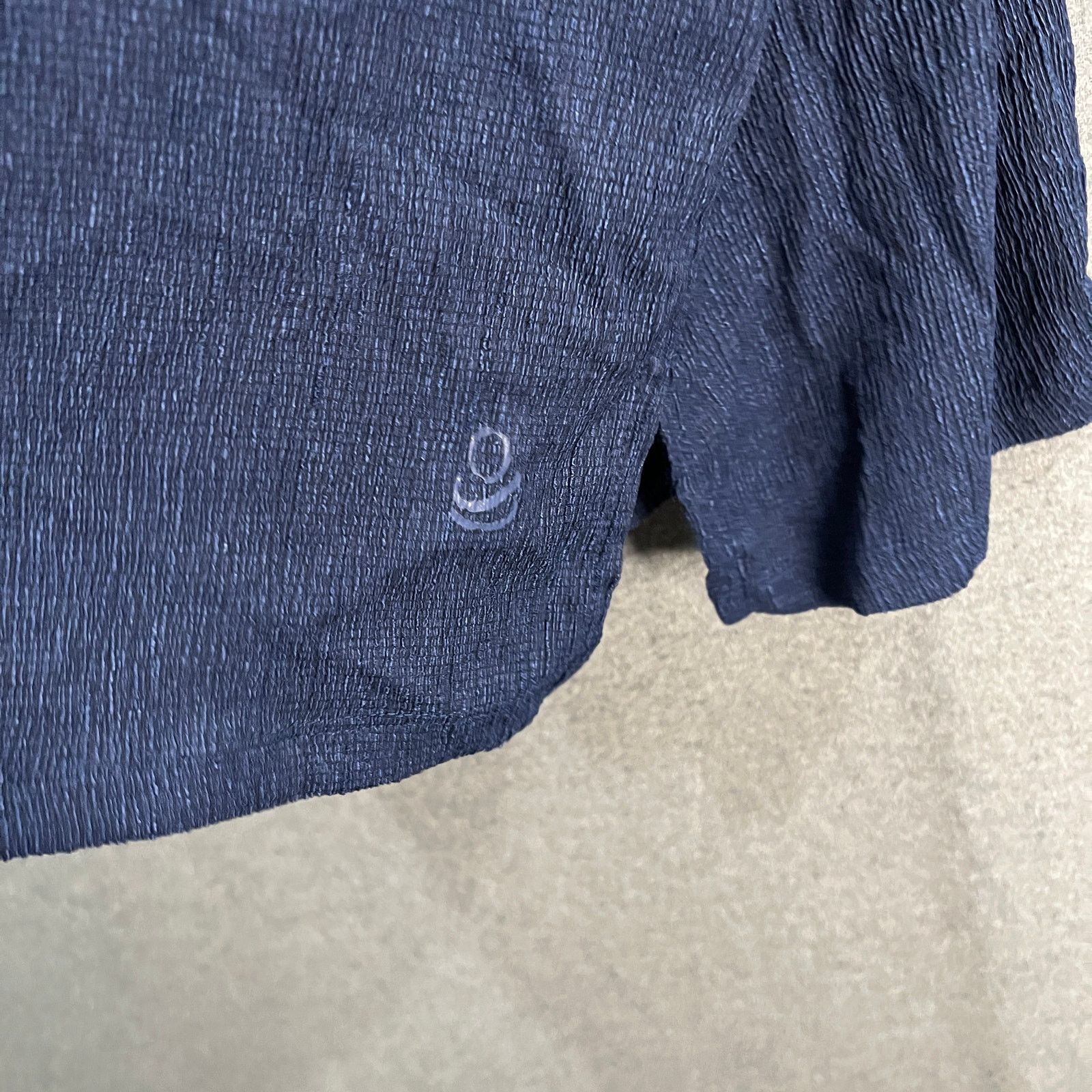 Other Cuddl Duds Crepe Knit V-neck Top Oxford Navy, X-Large Size XL / US 12-14 / IT 48-50 - 6 Thumbnail