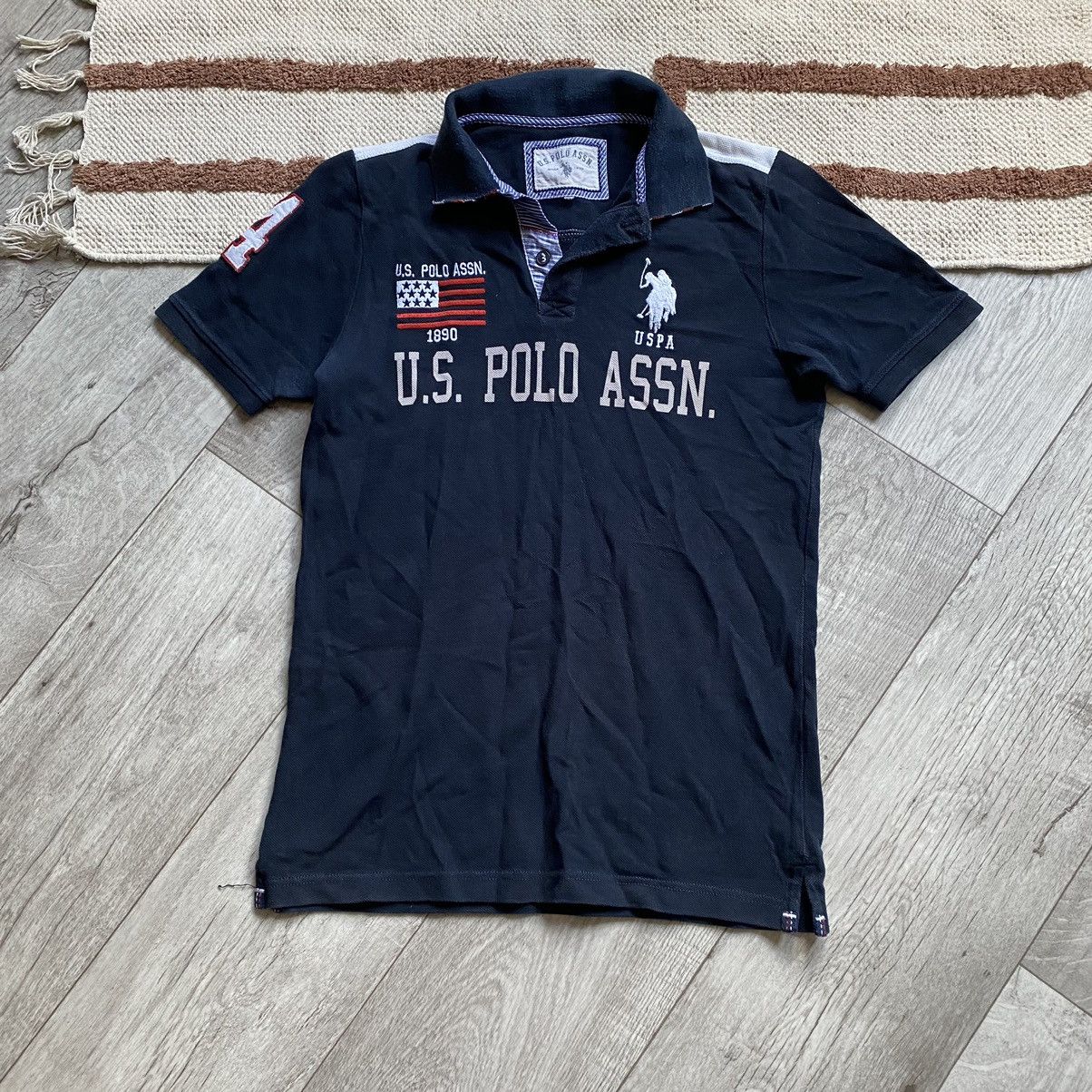 U.S. Polo Assn. US POLO ASSN USA HORSE POLO T SHIRT Size US S / EU 44-46 / 1 - 1 Thumbnail