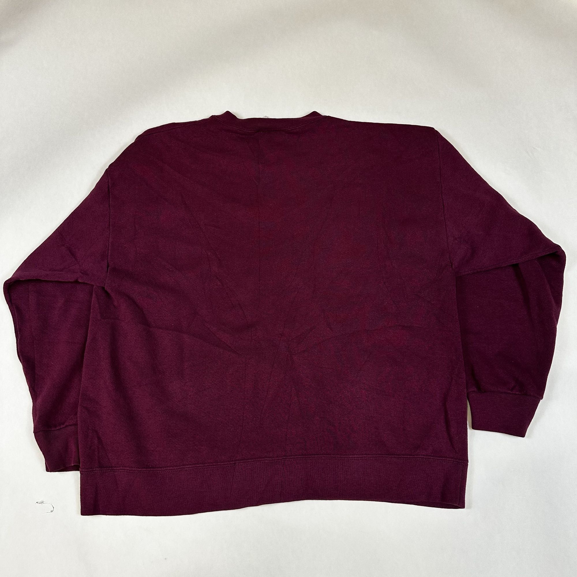 Disney Vintage Disney Pooh Burgundy Sweatshirt Crewneck Pullover Em Size US XL / EU 56 / 4 - 2 Thumbnail