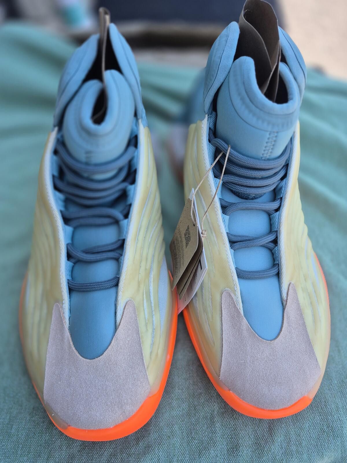 Yeezy Adidas YZY QNTM Hi Res Coral Orange Boost Style Mens Sz 10 Size US 10 / EU 43 - 5 Thumbnail