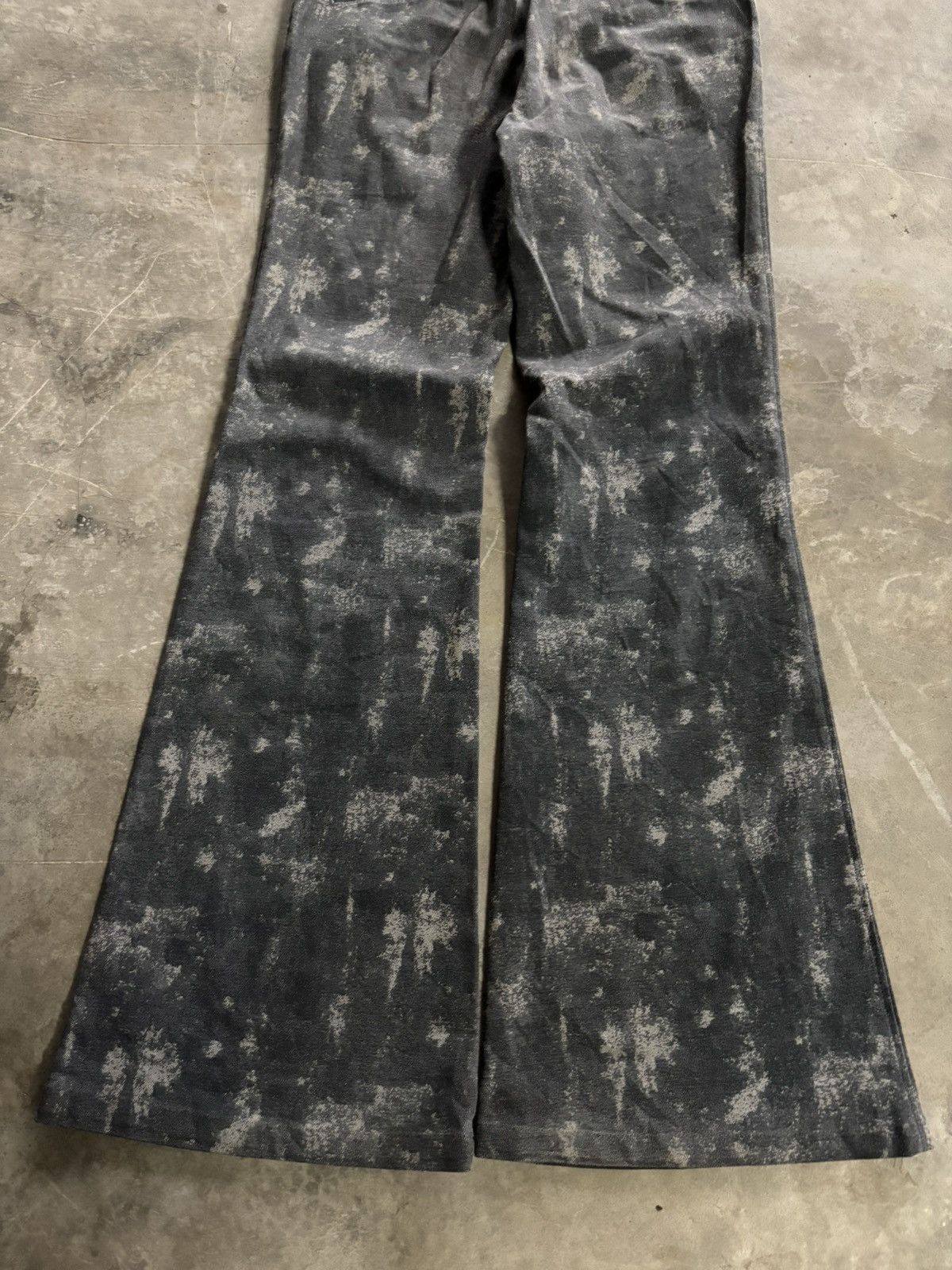 Tornado Mart TORNADO MART super flare japanese denim sick design punk Size US 29 - 19 Thumbnail