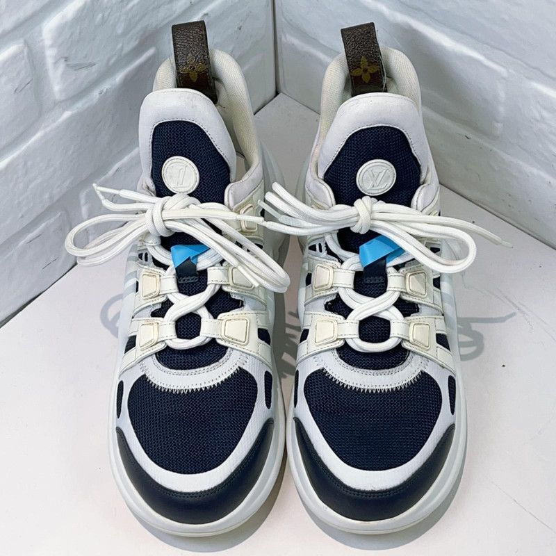 Louis Vuitton Louis Vuitton Colorblock Bridge Dad Sneakers - Size US 9 / EU 42 - 1 Thumbnail