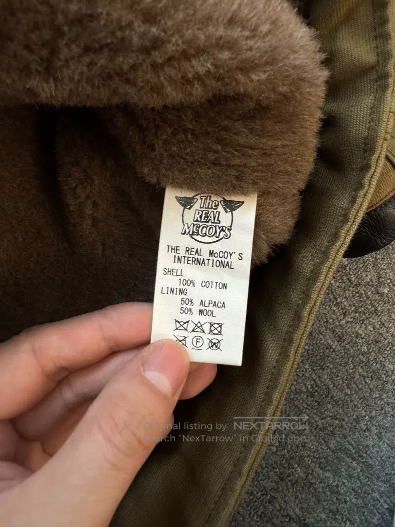 The Real McCoy's The Real McCoys Horseskin trimmed N-1 deck uniform Size US XL / EU 56 / 4 - 4 Thumbnail