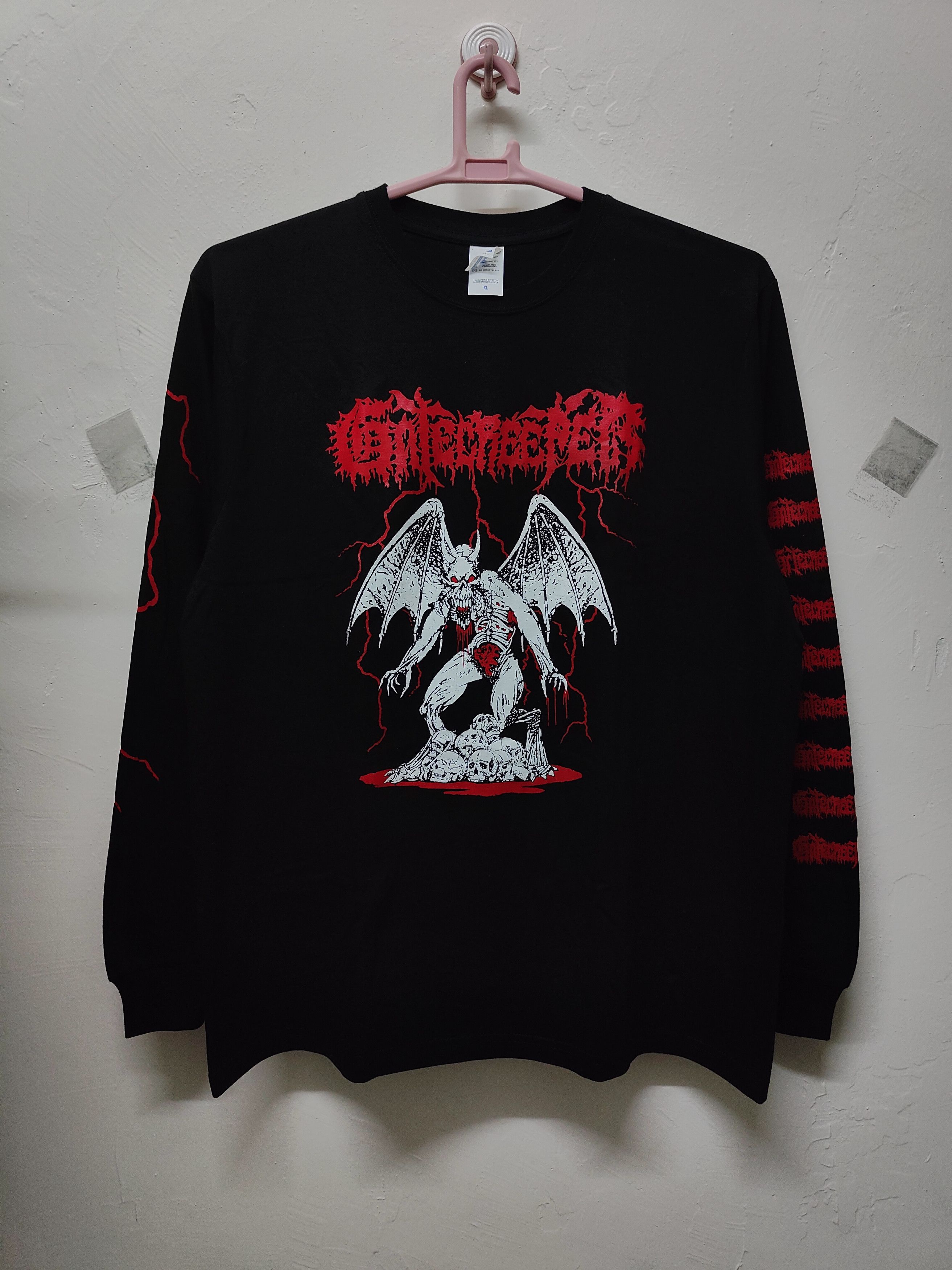 Band Tees Gatecreeper Gargoyle Long Sleeve Shirt Size US XL / EU 56 / 4 - 1 Thumbnail