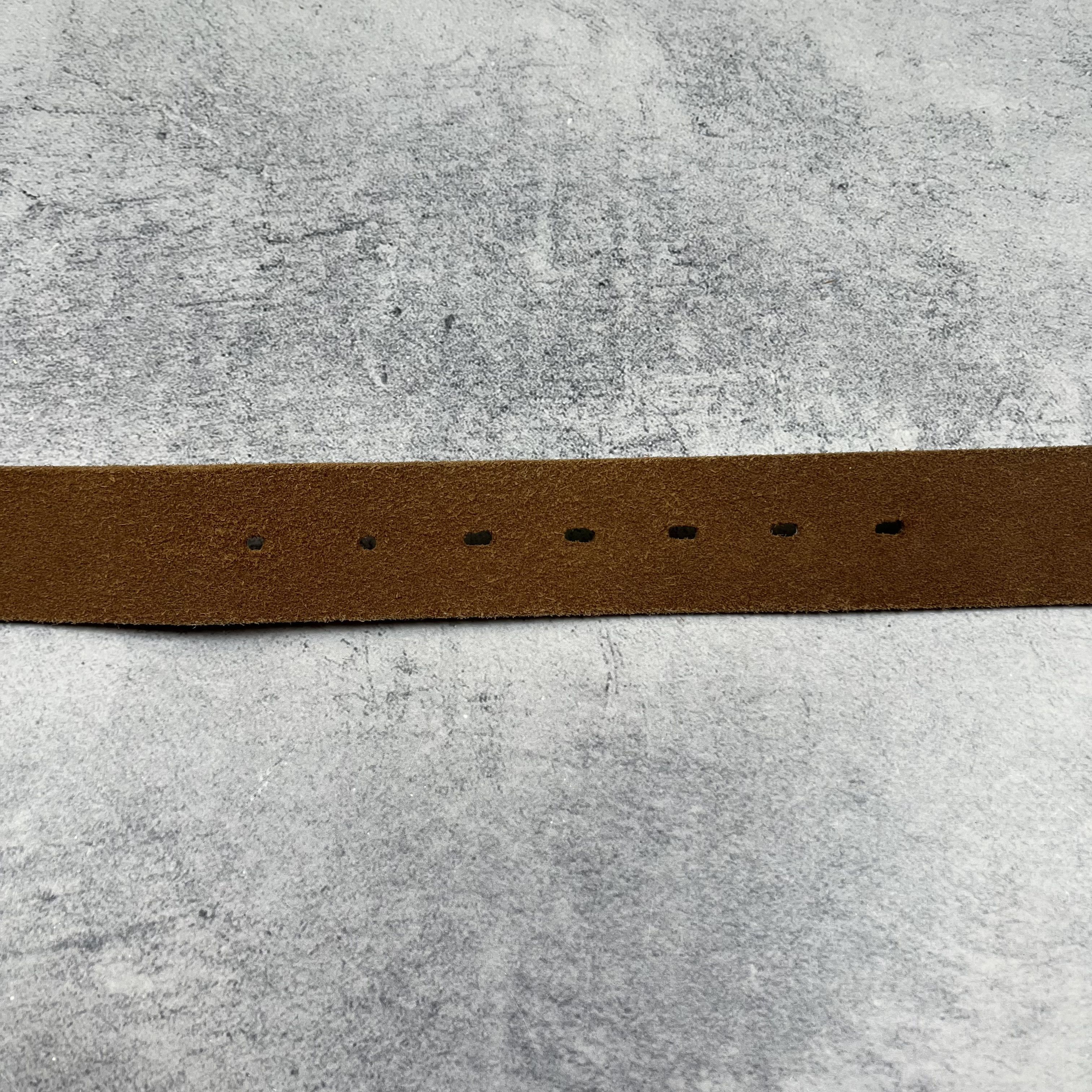 Ed Hardy Vintage Ed Hardy Y2K Skulls Tattoo Leather Belt 2000’s Size ONE SIZE - 10 Thumbnail