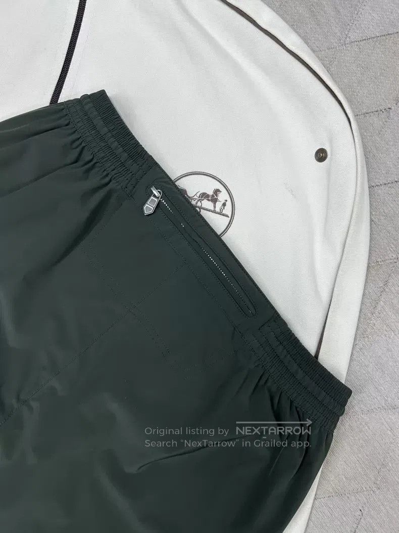 Hermes Hermes Autumn/Winter Nylon Jogger Pants Size 26" / US 2 / IT 38 - 3 Thumbnail