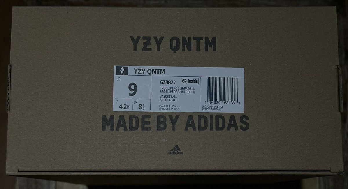 Adidas Adidas Yeezy Quantum Frozen Blue Size US 9 / EU 42 - 4 Thumbnail