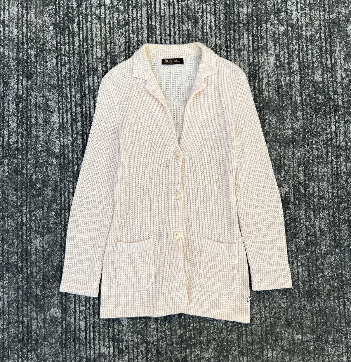 Loro Piana Loro Piana - Cashmere Elbow Patch - Cardigan Jacket Size S / US 4 / IT 40 - 1 Thumbnail