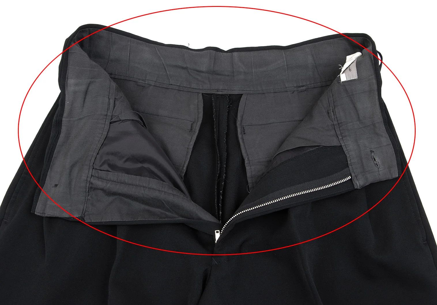 Yohji Yamamoto Yohji Yamamoto Tuck Waist Wool Pants Size US 38 / EU 54 - 5 Thumbnail
