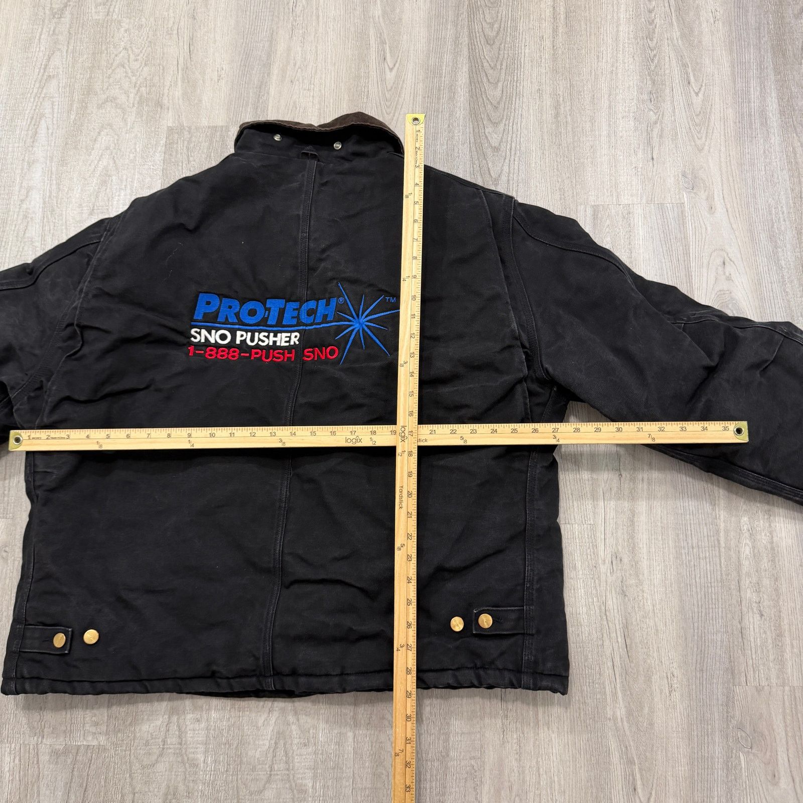 Carhartt Vintage Carhartt Duck Canvas Jacket Men's 54 Tall 3XL Black Size US XXL / EU 58 / 5 - 7 Thumbnail