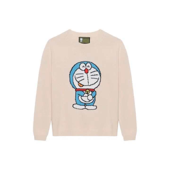 Gucci Gucci x Doraemon Cartoon Print Wool Sweater-2507 Size M / US 6-8 / IT 42-44 - 7 Thumbnail