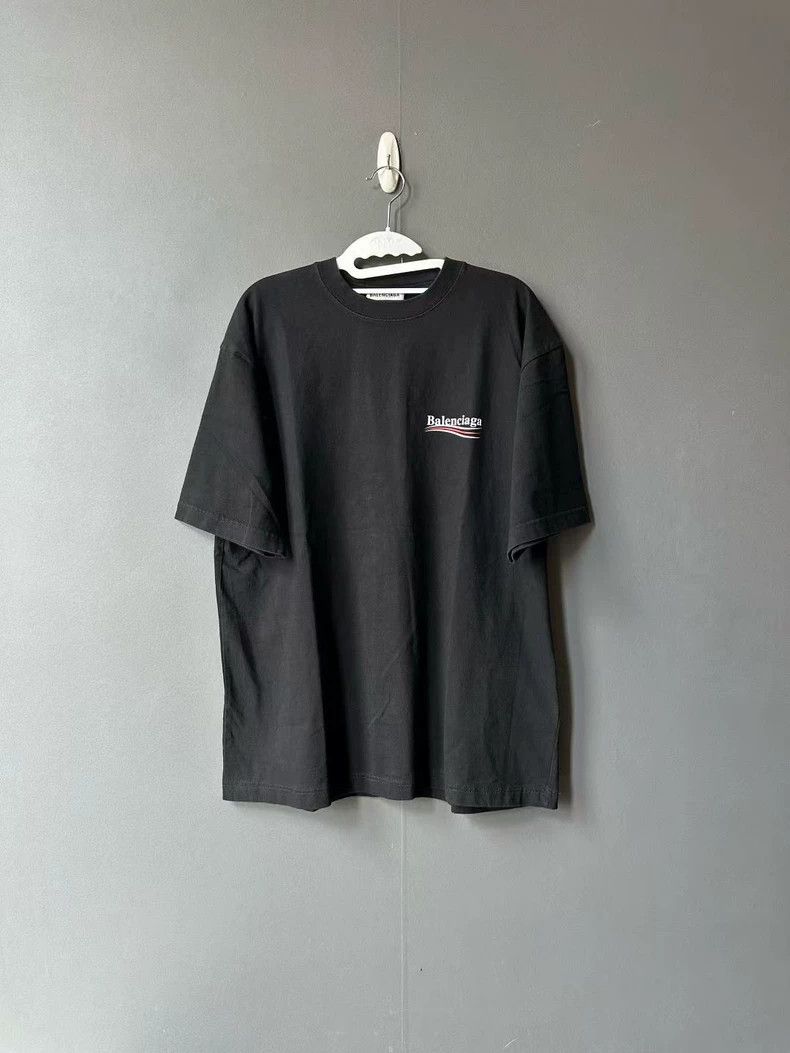 Balenciaga Black Coke Short Sleeve Tee - dmc