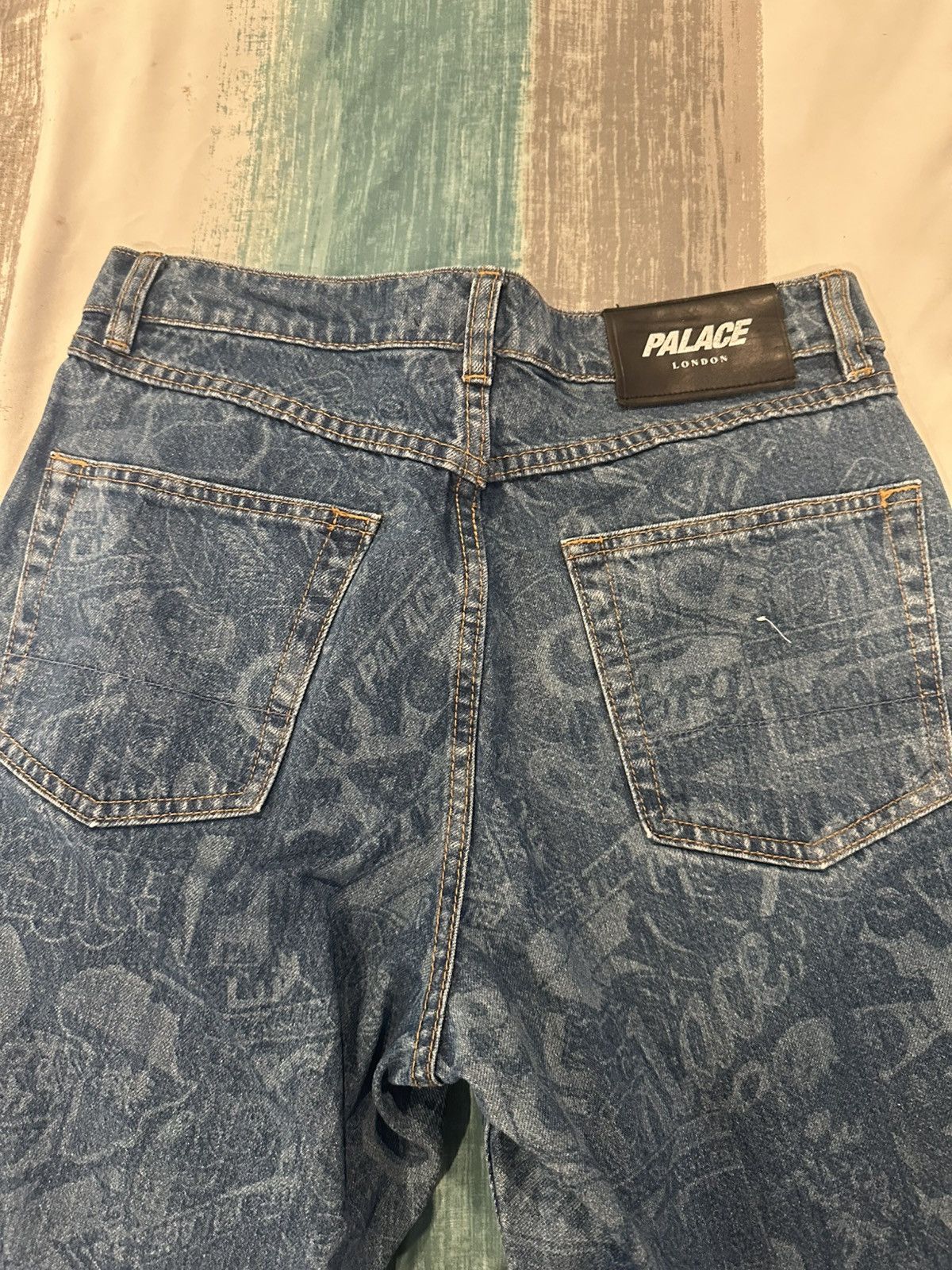 Palace Palace Sticker Pack Denim Jean 30 Size US 30 / EU 46 - 8 Thumbnail