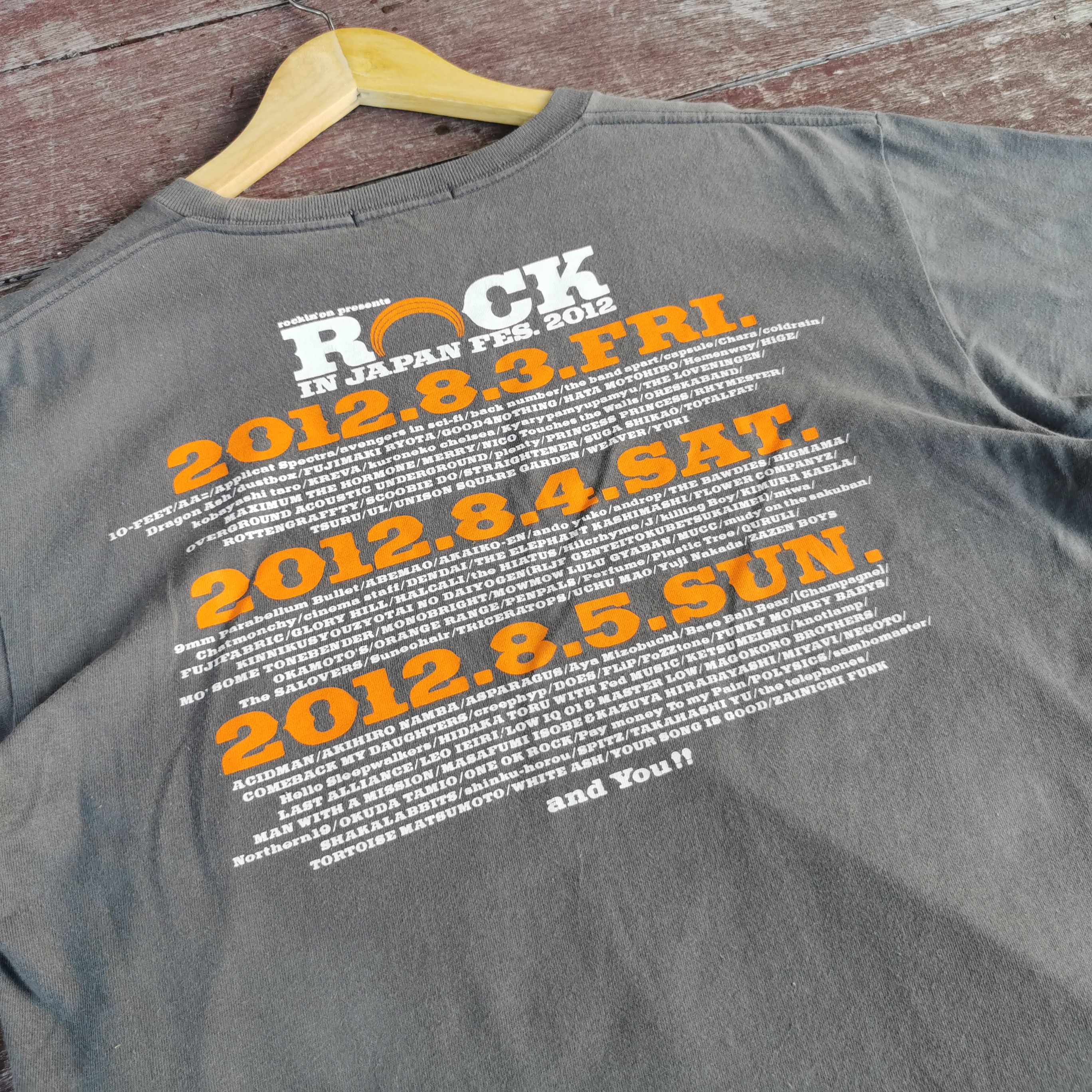 ROCK in Japan Fest 2012 Tshirt