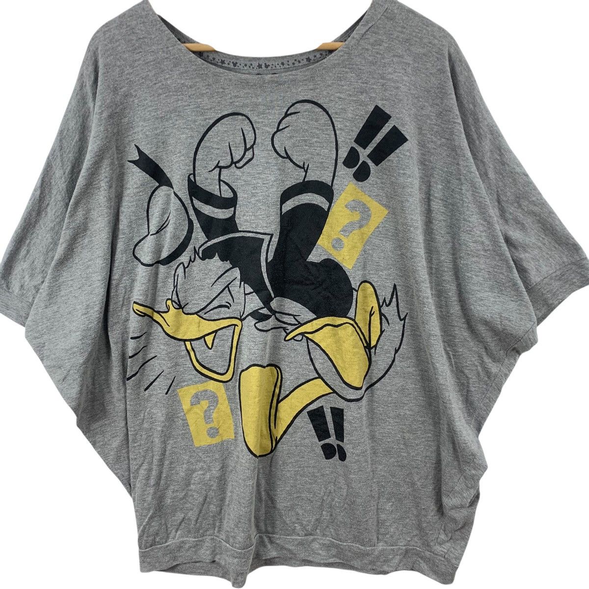 Disney DISNEY DONALD DUCK Angry Cartoon Mickey Blouse Tee Shirt Top Size 3XL / US 20-22 - 5 Thumbnail
