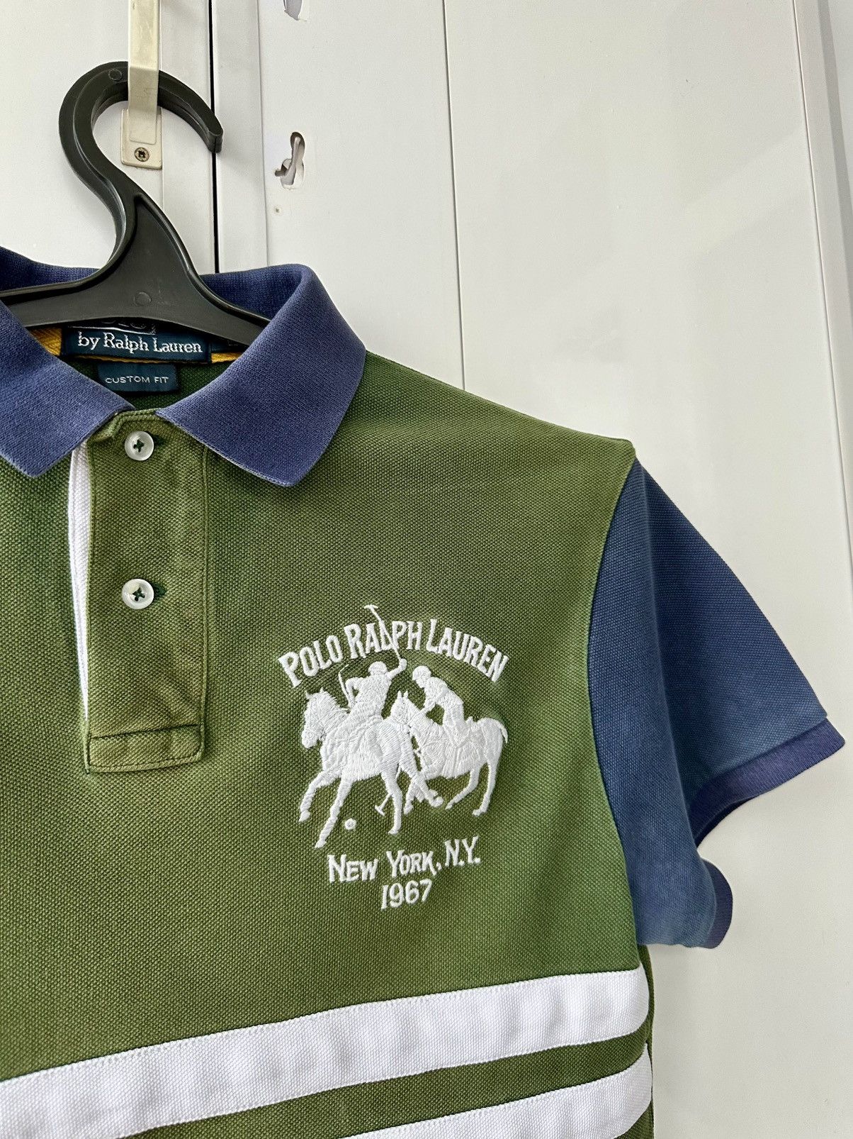 Polo Ralph Lauren Vintage Polo Ralph Lauren Green Polos Big Logo Size US S / EU 44-46 / 1 - 9 Thumbnail