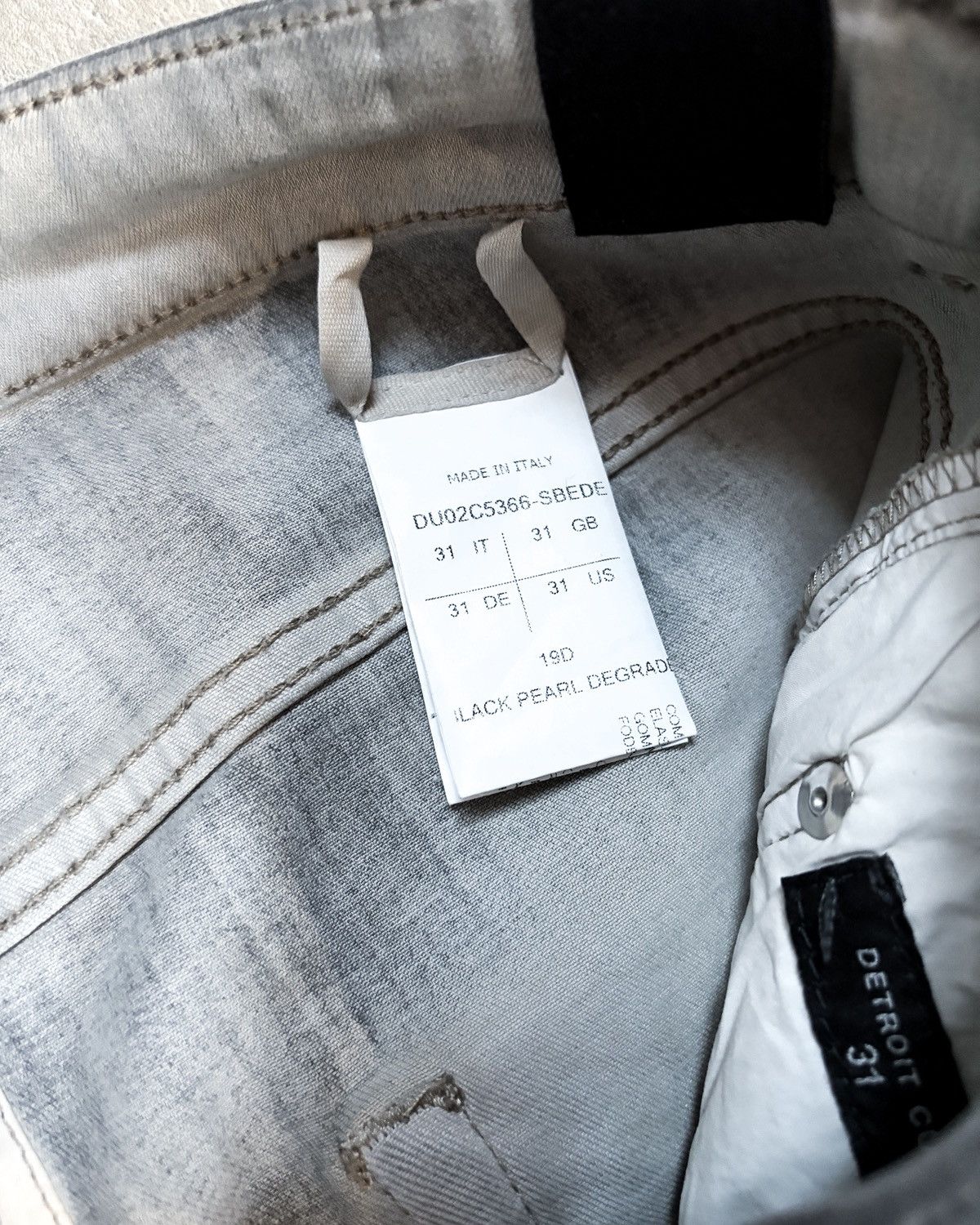 Rick Owens F/W19 SAMPLE GRADIENT DETROITS Size US 32 / EU 48 - 10 Thumbnail