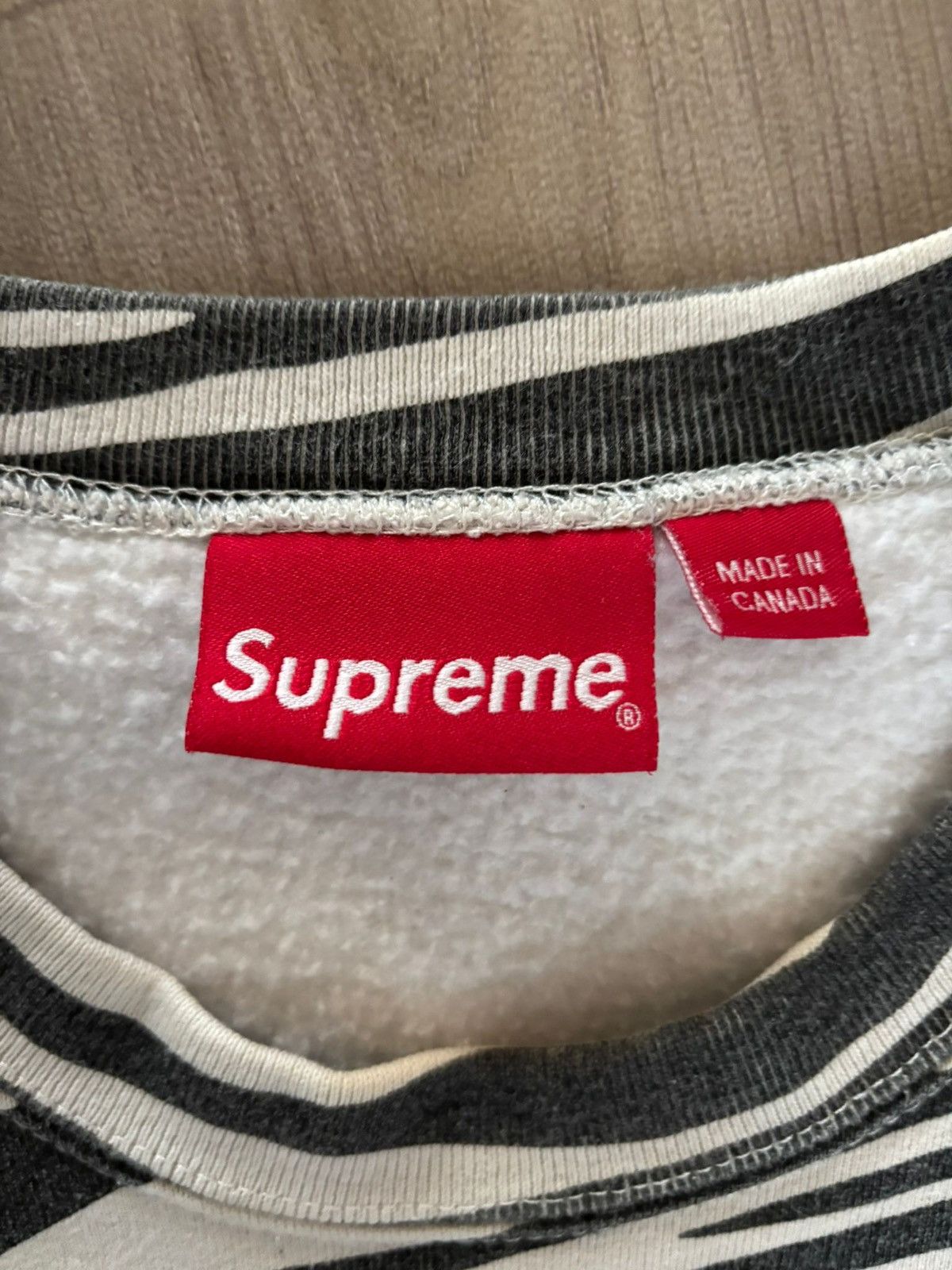Supreme Supreme Box Logo Zebra Size US M / EU 48-50 / 2 - 4 Thumbnail