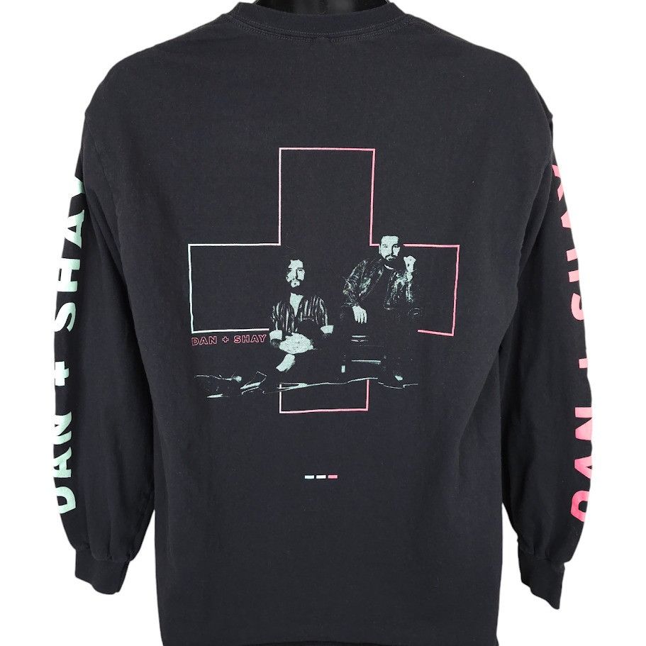Other Dan + Shay T Shirt Mens Size Large Black Country Pop Music Size US L / EU 52-54 / 3 - 1 Thumbnail