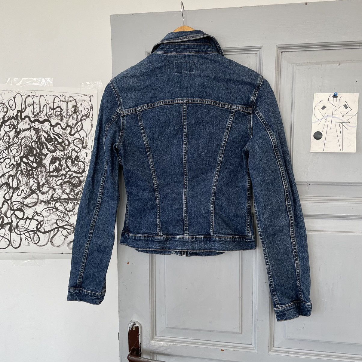 Dolce & Gabbana Vintage Dolce & Gabbana Blue Denim Jacket size S Size S / US 4 / IT 40 - 7 Thumbnail