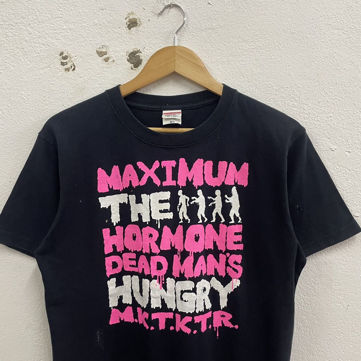 Band Tees × Japanese Brand × Vintage 🔥🇯🇵Maximum The Hormone Dead Man Hungry Zombies Promo Tee Size US M / EU 48-50 / 2 - 3 Thumbnail