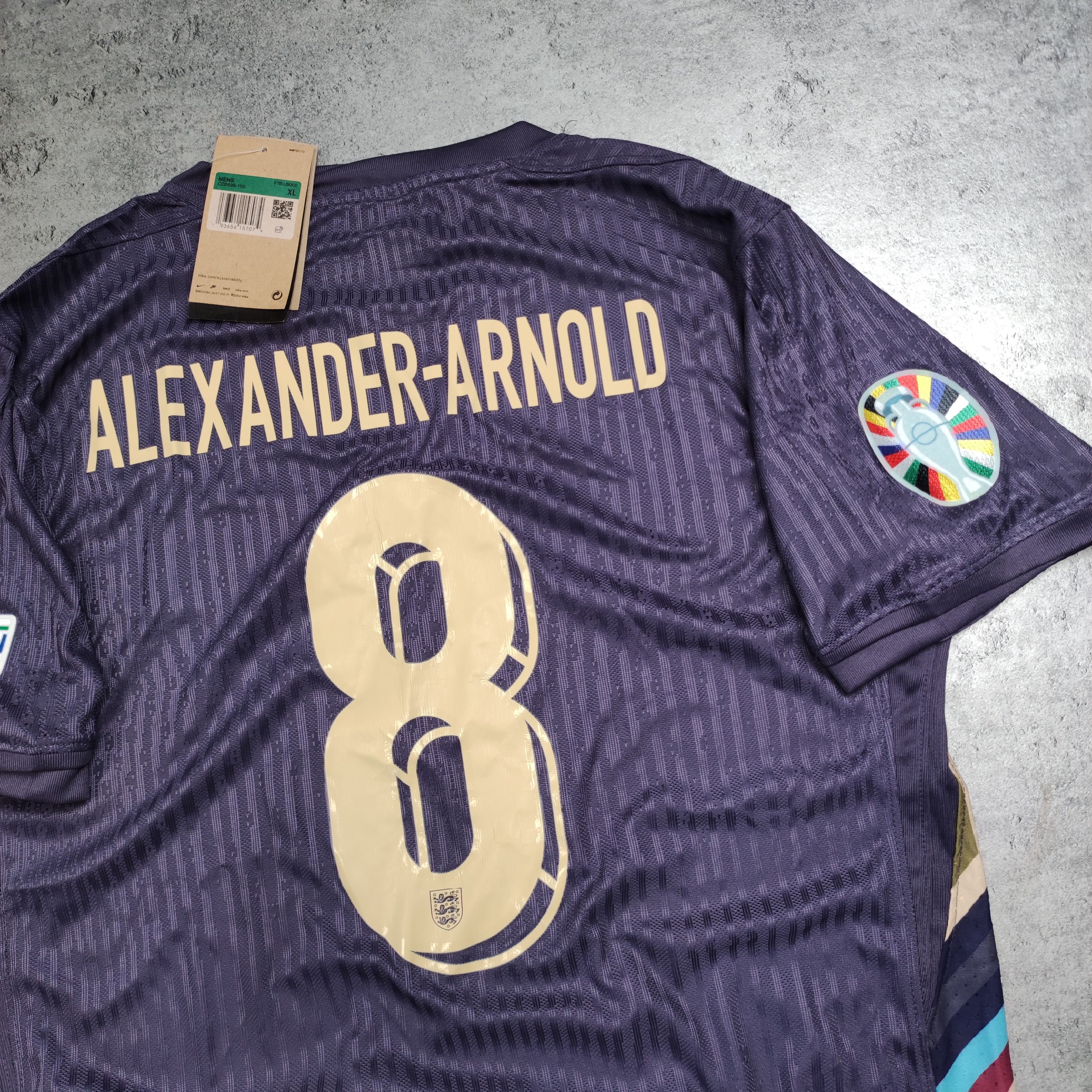 Nike RARE Nike x Football #8 Alexander-Arnold Euro2024 Jersey Size US XL / EU 56 / 4 - 12 Thumbnail