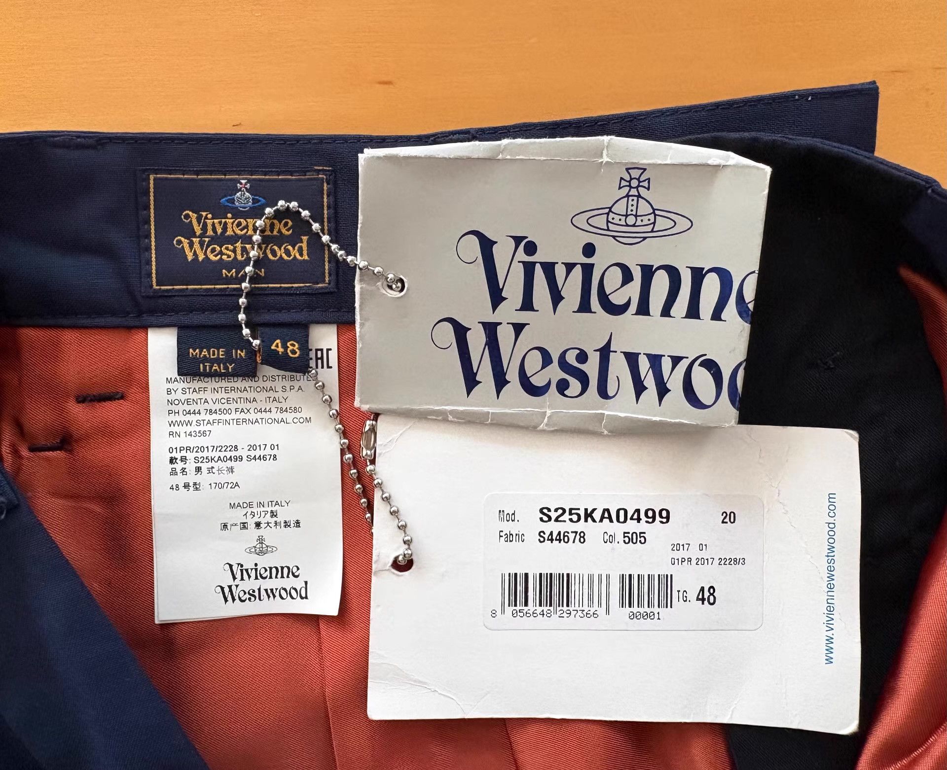 Vivienne Westwood Vivienne Westwood Man Wool Dress Pants Ｑ21 Size 50R - 6 Thumbnail