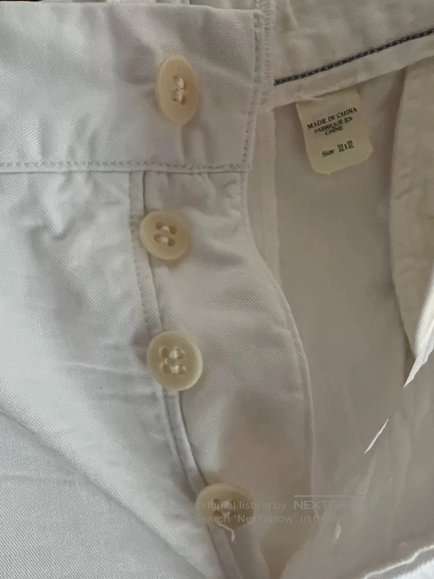 RRL Ralph Lauren RRL Double RL White Officer Pants. Size US 32 / EU 48 - 5 Thumbnail