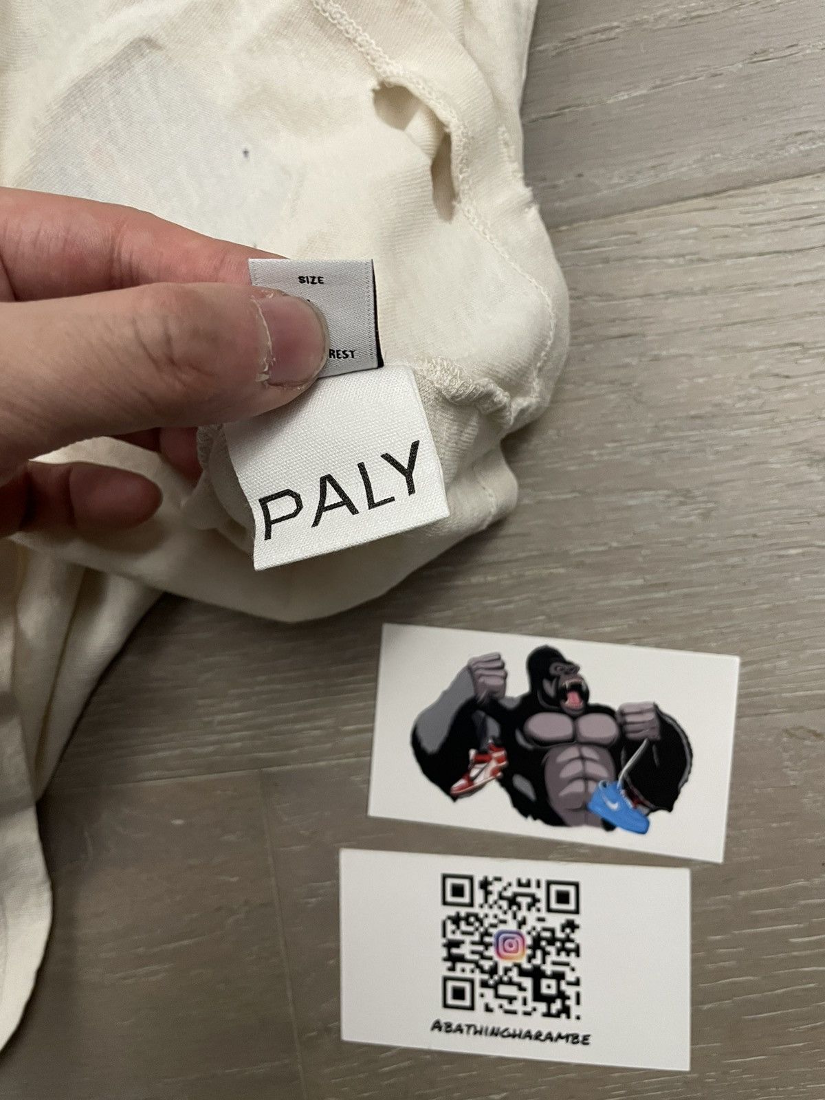 Paly Hollywood Paly Hollywood The Living Theatre Tee White Size US M / EU 48-50 / 2 - 4 Thumbnail