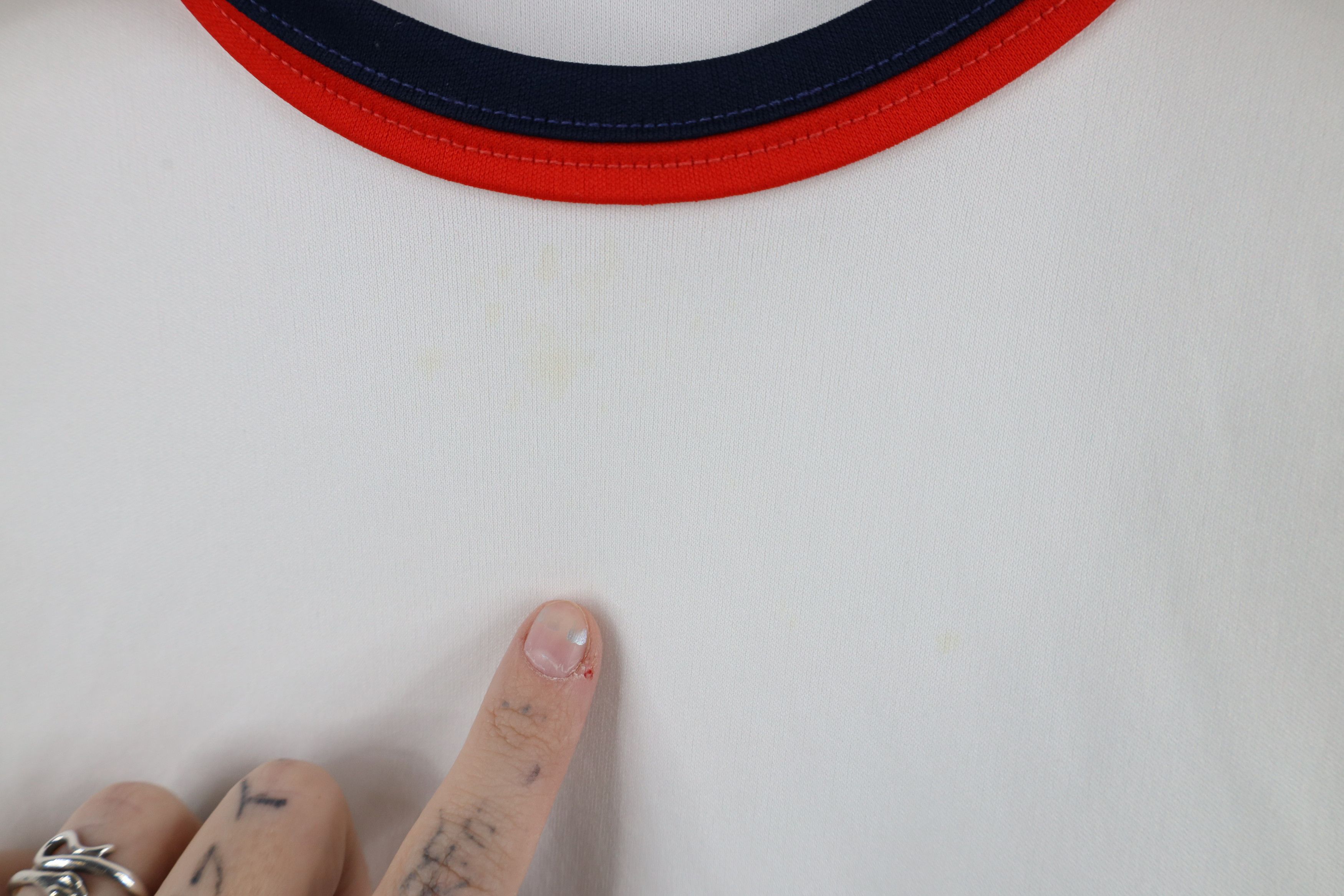 Vintage Vintage 70s Streetwear Collared Long Sleeve Polo Shirt USA Size XXL / US 16-18 / IT 52-54 - 6 Thumbnail
