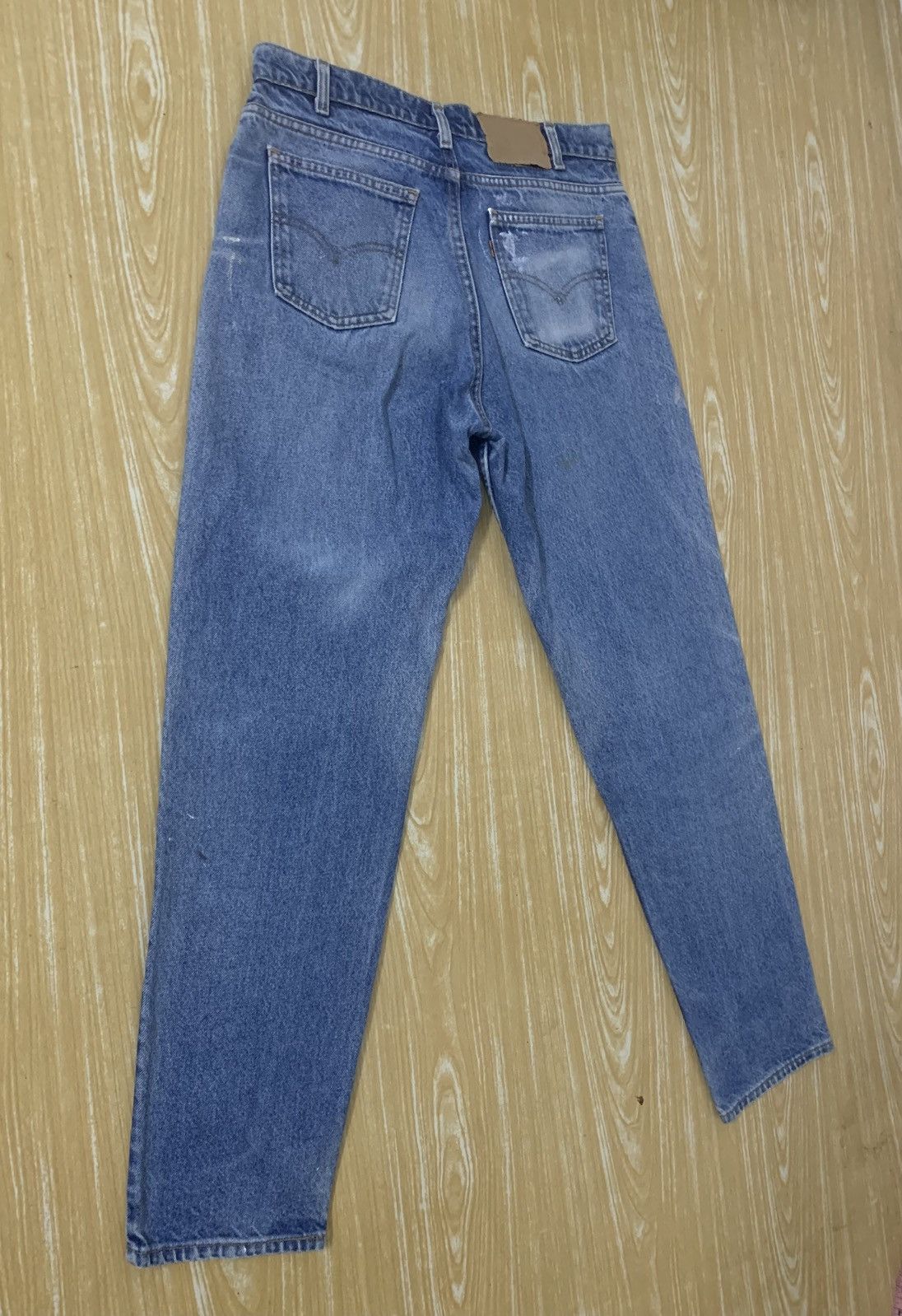 Levi's Vintage painted & dirty Levi’s Orange Tab Made In USA Size US 32 / EU 48 - 6 Thumbnail