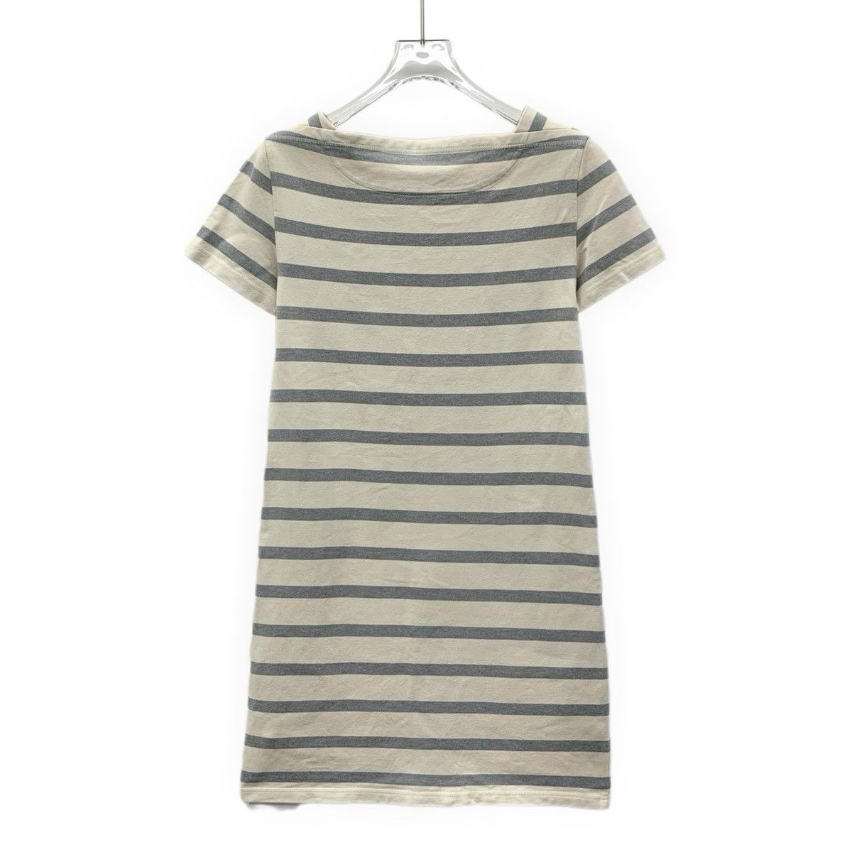 Hermes Hermes Striped Printed Short Sleeve Dress K26WX Size XXS / US 00 / IT 34 - 2 Thumbnail